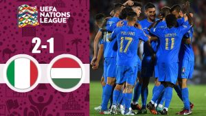 خلاصه بازی ایتالیا مجارستان لیگ یوفا