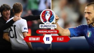 Italy vs. Germany 1-1